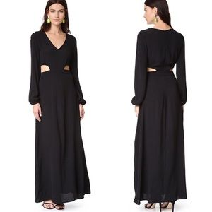 WILD FOX CUT OUT  LONG DRESS